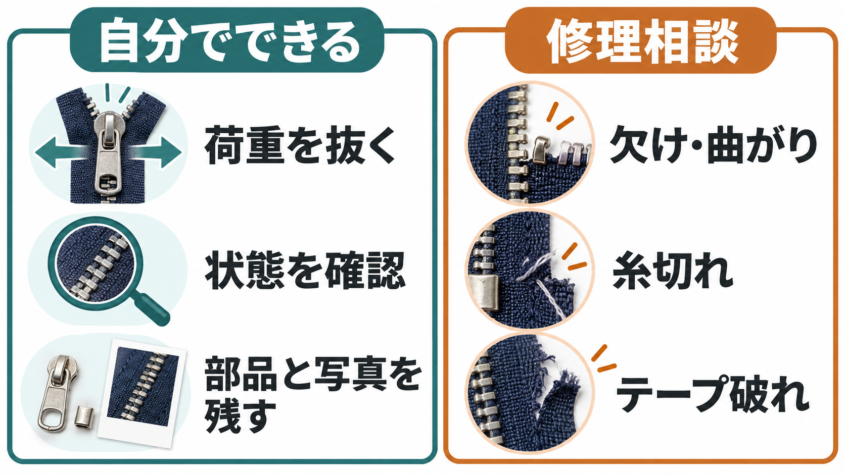 エレメント破損で自分で確認できる範囲と修理相談すべき状態